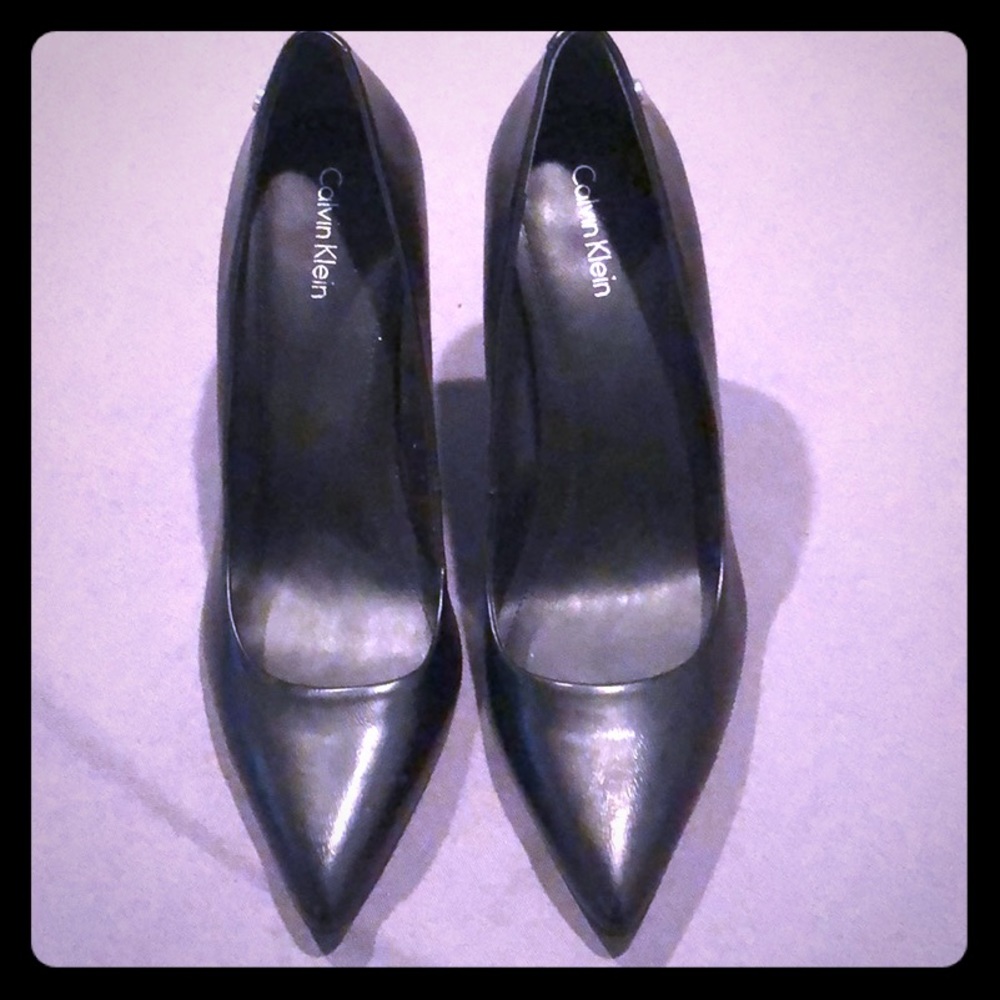 Calvin Klein Heels- Black